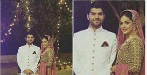 Glimpses from Sanam Jung's Wedding Ceremony 