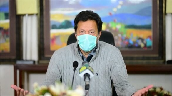 PM Imran Khan urges masses to observe SOPs as third COVID-19 wave grips country