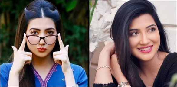 Aymen Saleem Aka Mishi from HUM TV's latest play Chupke Chupke