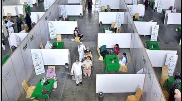 Pakistan's largest Corona Vaccination Center