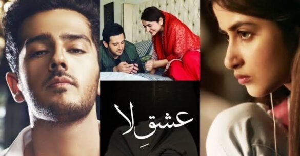 Azaan Sami and Sajal Ali BTS from upcoming drama serial Ishq-e-Laa