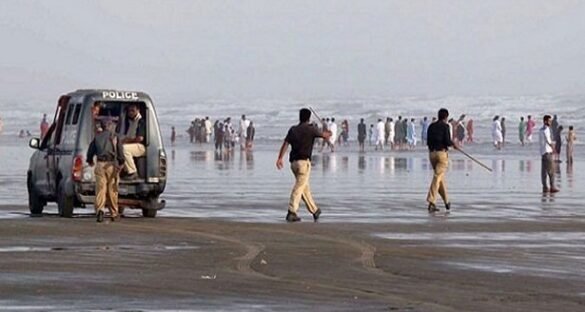 Swimming, bathing in sea banned for next two months in Karachi