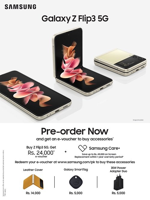 Samsung Galaxy Z Fold3 and Galaxy Z Flip3 are officially available for pre-order in Pakistan