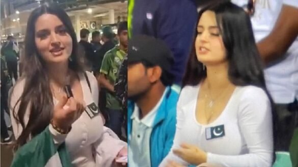 Meet the girl Natasha who went viral during Pakistan Vs New Zealand Semi Final T20 World Cup match