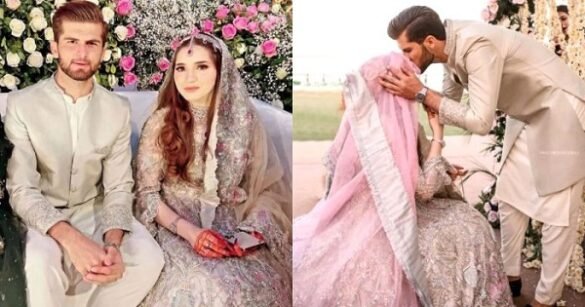 Shaheen Shah Afridi ties knot with Ansha Afridi
