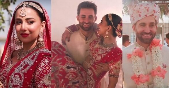 Actress Ushna Shah and Hamza Amin Wedding At A Glance