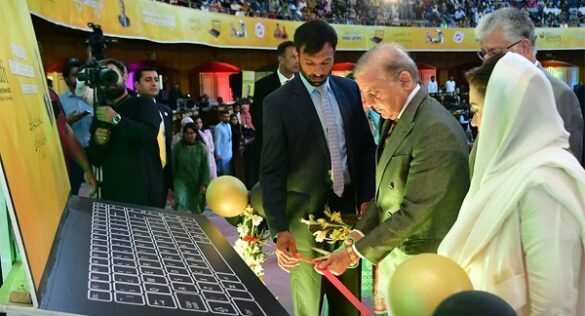 PM Shehbaz Sharif terms relaunch of laptop scheme as a game changer