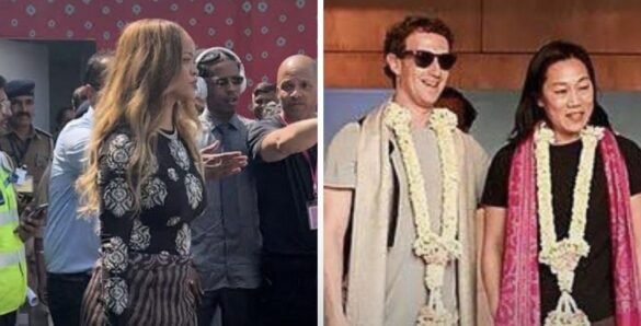 Rihanna, Mark Zuckerberg and many other A list celebrities grace Asia's wealthiest man, Mukesh Ambani’s son wedding
