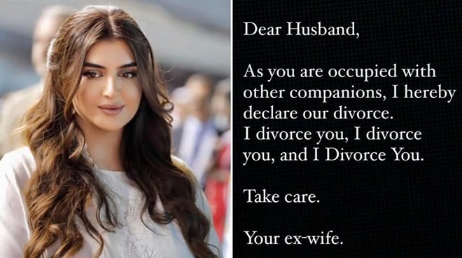 Dubai Princess Shaikha Mahra Announces Divorce via Instagram Post