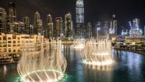 Dubai Fountain Reopening