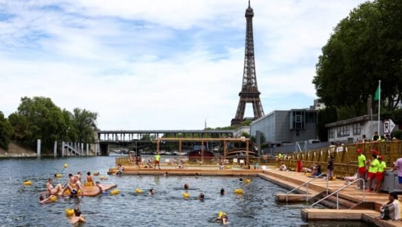 Seine River swimming Paris