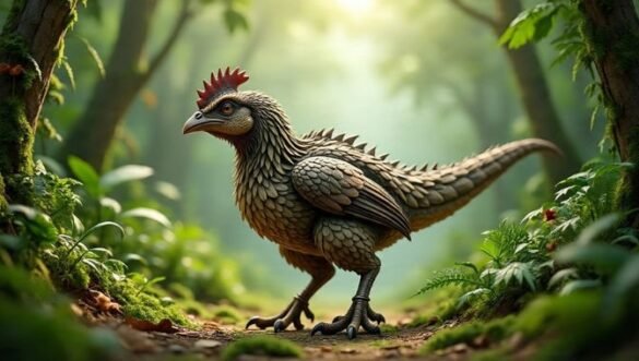 chickens dinosaurs