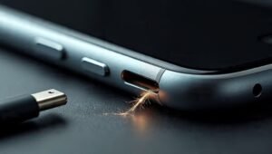 iPhone charging cable