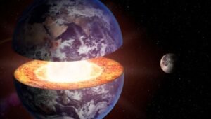Earth core stopped