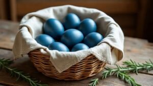 blue egg hen