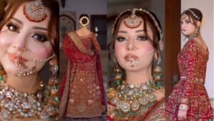 Alizeh Shah bridal photoshoot