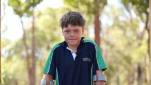 boy rescues family australia