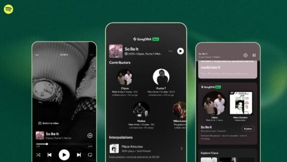 spotify songdna feature