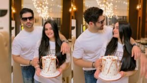Aiman Khan Muneeb Butt birthday