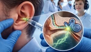 ear injection restores hearing