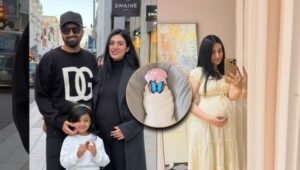 Sarah Khan pregnancy moments