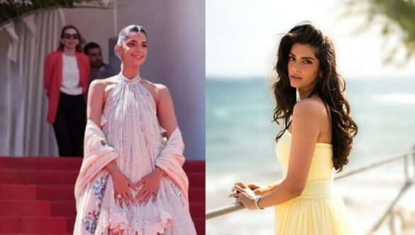sanam saeed cannes red carpet
